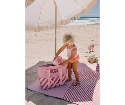 Sac cabas isotherme Rayures Bloom & Blush