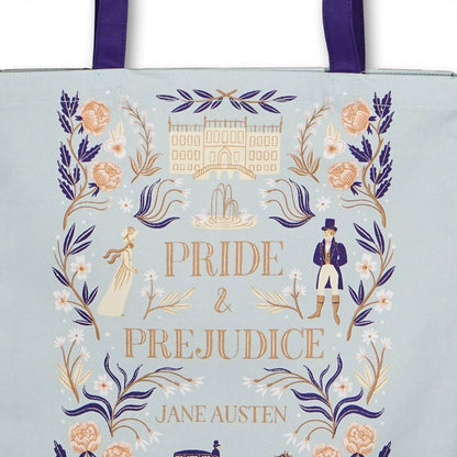 Shopper gemaakt van gerecycled katoen - Pulteney Press (Pride and Prejudice)