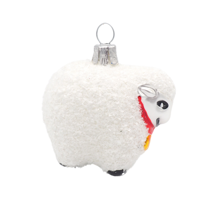 Boule de Noël Mouton Blanc