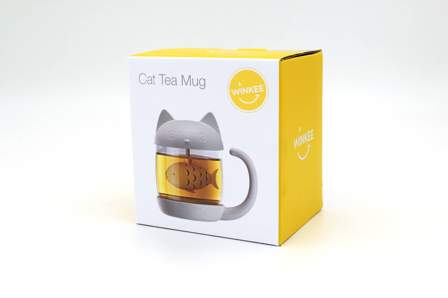 Cat Tea Cup with Fish Infuser
