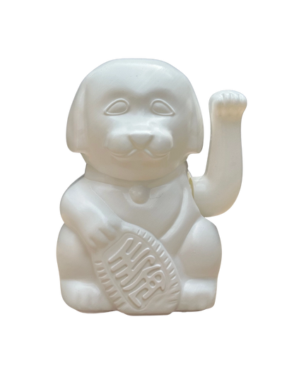Chien Chanceux Blanc