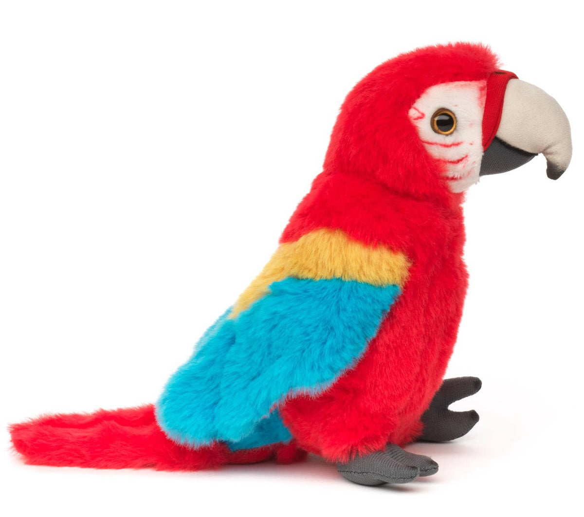Peluche Perroquet Ara Rouge