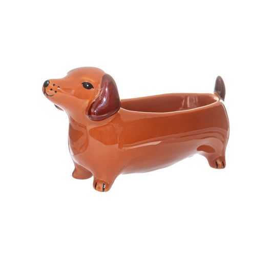 Dog sausage trinket dish