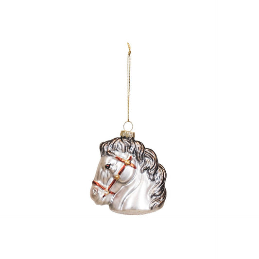 White Horse Christmas Ball