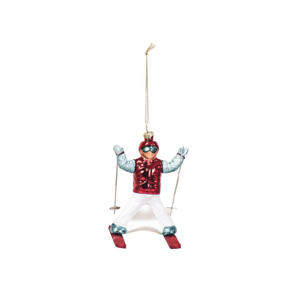 Boule de Noël Skieur