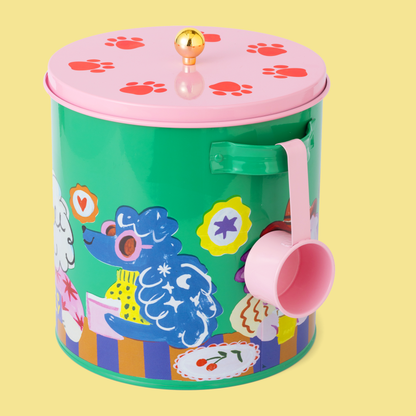 Cool Dogs Club opbergdoos en schep