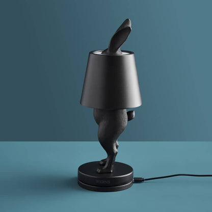 Hiding Rabbit LED Table Lamp, Black
