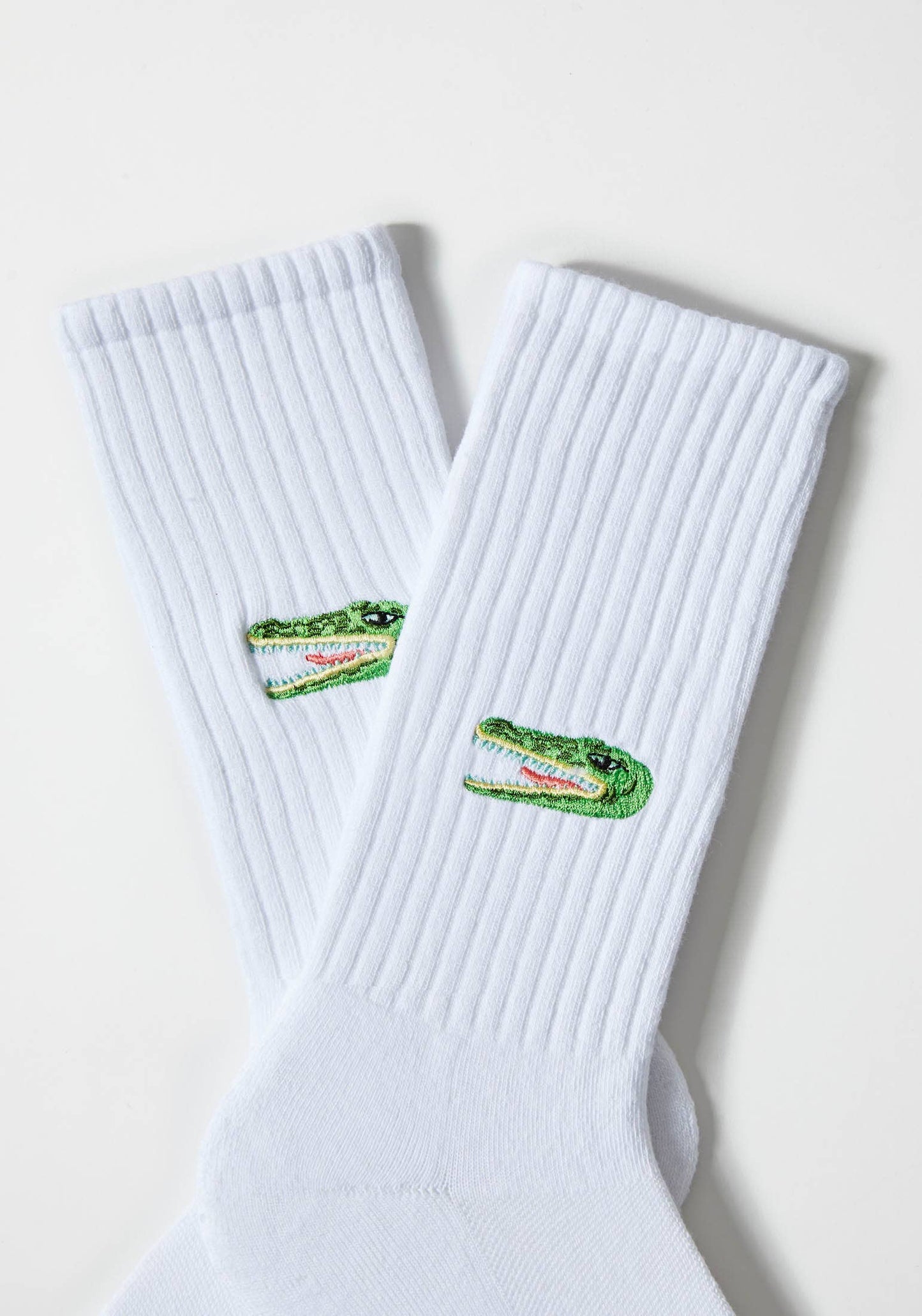 BeCrocodile Embroidered Socks