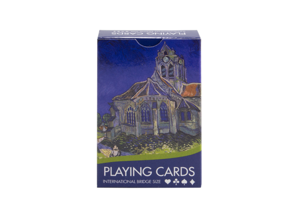 Cartes à jouer, Van Gogh, Église d'Auvers-sur-Oise
