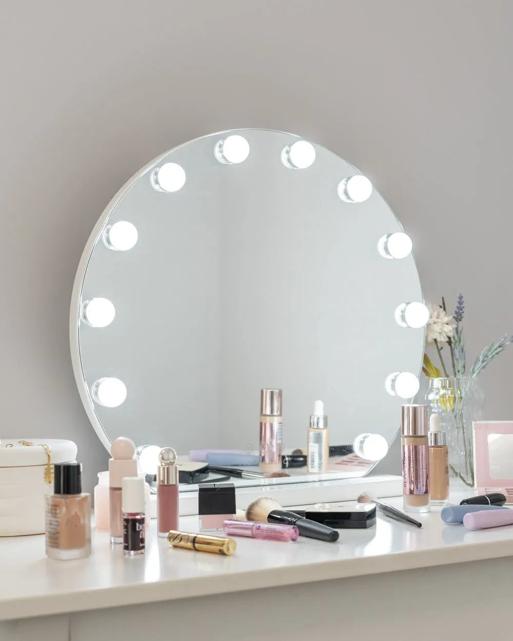 Espejo luces LED semicircular - DREAM