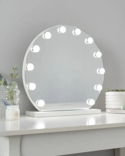 Espejo luces LED semicircular - DREAM