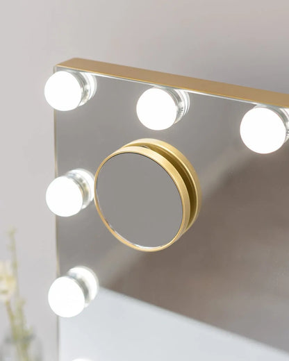 Espejo maquillaje con luz LED - KIM