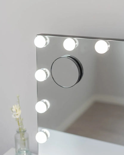 Espejo maquillaje con luz LED - KIM
