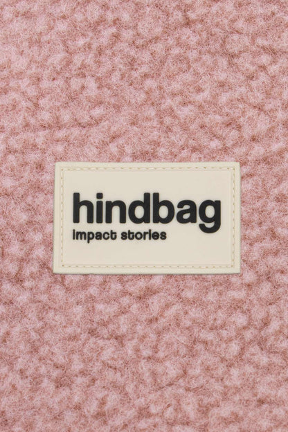 Sac banane Andrea Teddy Rose poudré