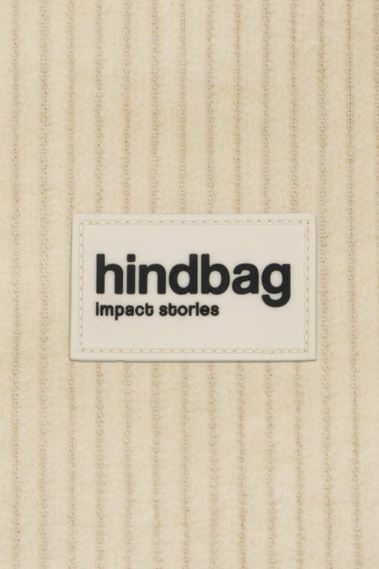 Sac banane Olivia Velours Beige