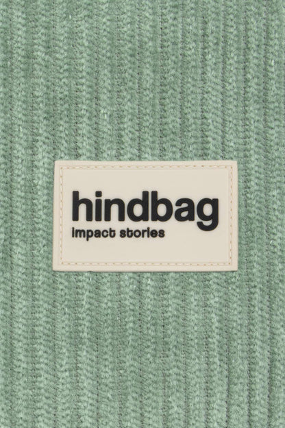 Sac hobo Claire Velours Vert d'eau