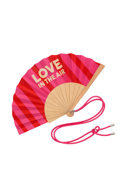 Fan with shoulder strap – Love In The Air