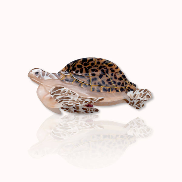 Pince à cheveux Tortue de mer
