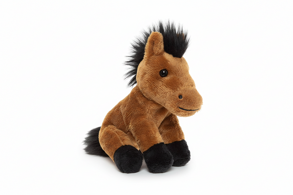 Peluche Cuddle Cub Cheval Marron