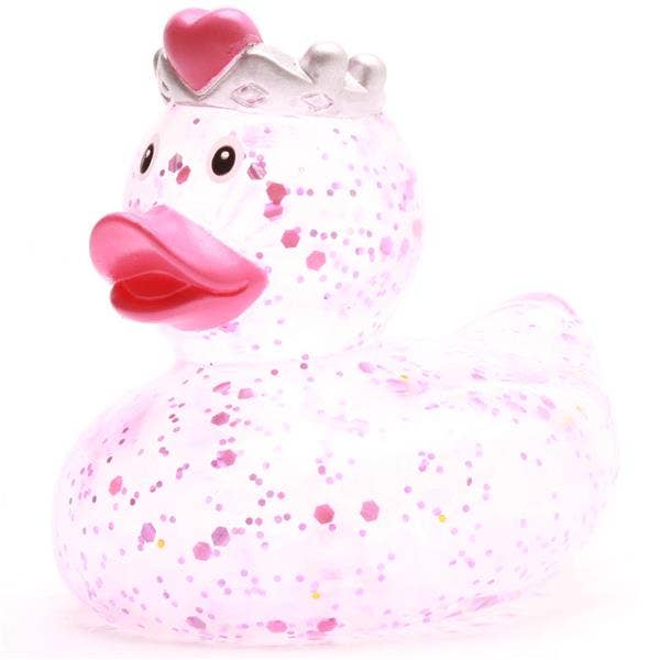 Princess Pink Glitter Duck