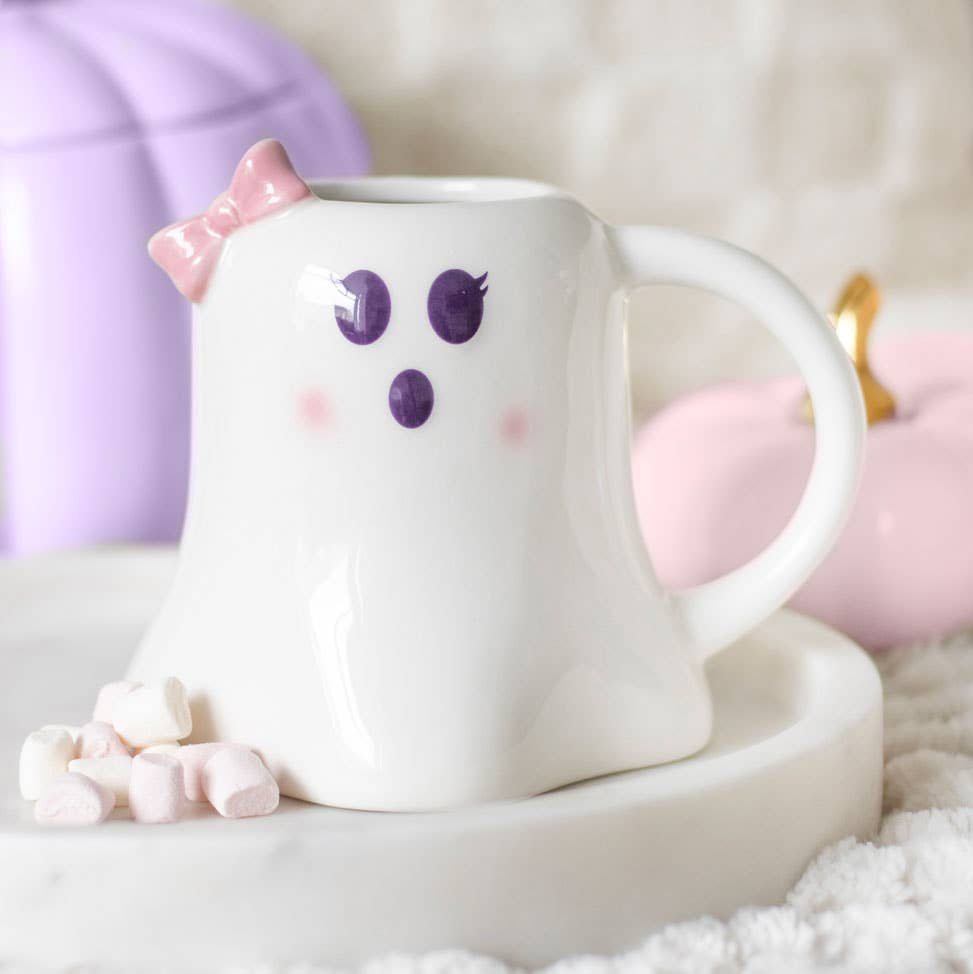 Mrs. Boo Ghost Mug