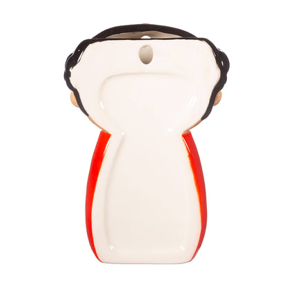 Frida rode muur plantenbak