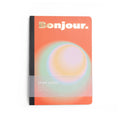 Carnet Orange Bonjour A5