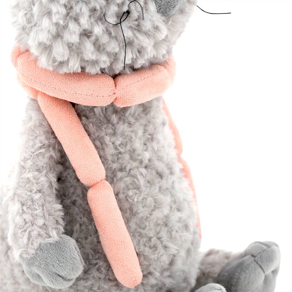 Peluches Buddy le chat avec saucisses, 25 cm