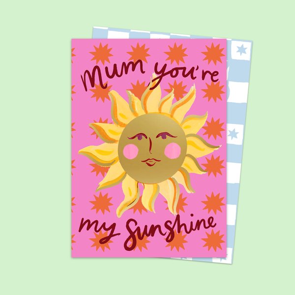 Maman, tu es mon rayon de soleil