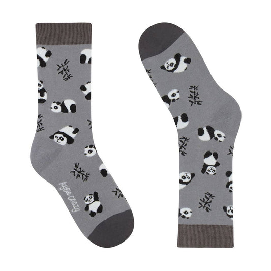 Durable and fun cotton socks for boys. Panda
