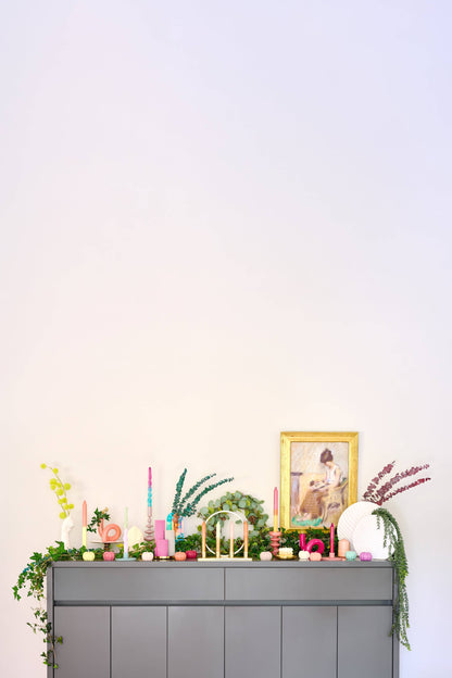 Bougeoir en verre Bubble Barbie