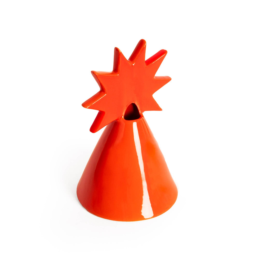 Red Polar Star Vase