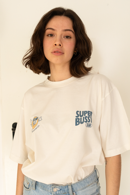 t shirt super bussy club nostalgic apparel