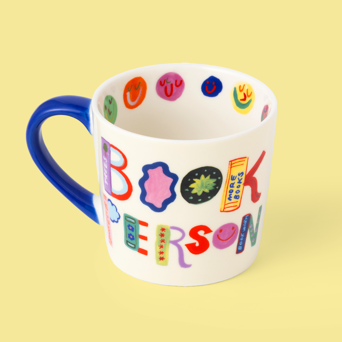 Mok met de tekst "Boekenmens"
