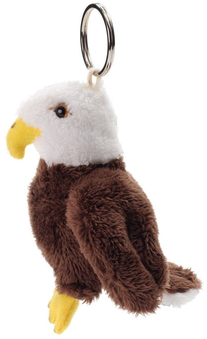 Bald Eagle Plush Keychain