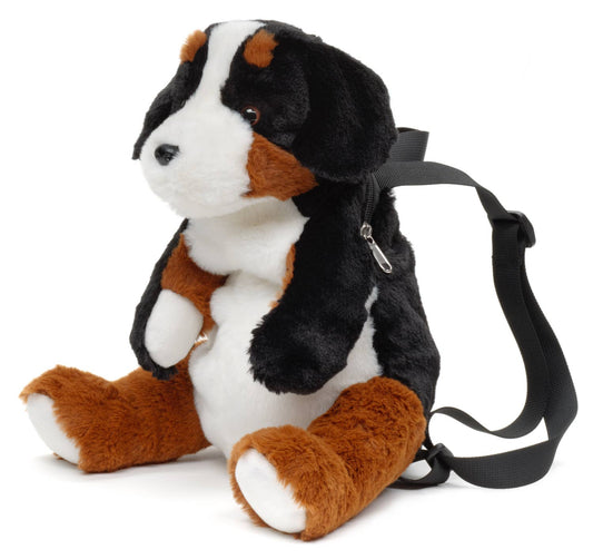 Bernese Mountain Dog Plush Backpack