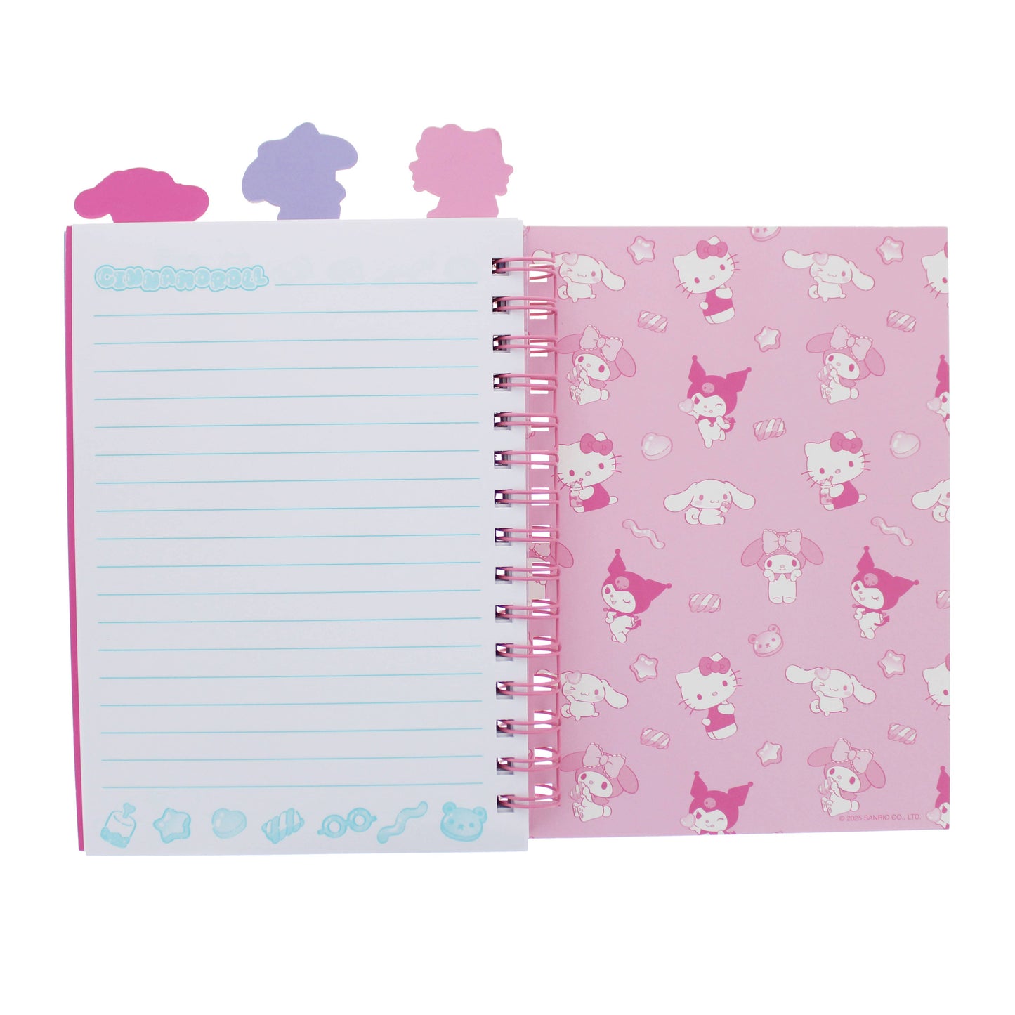 Hello Kitty Glitter Notebook - Sweets