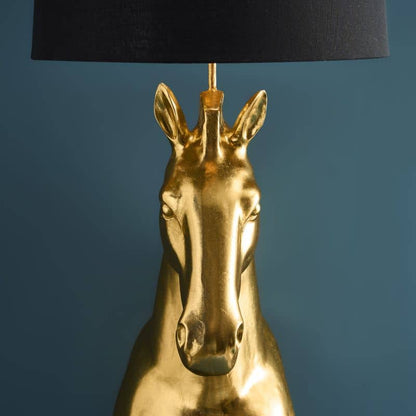 Lampadaire Cheval Amadeus, or