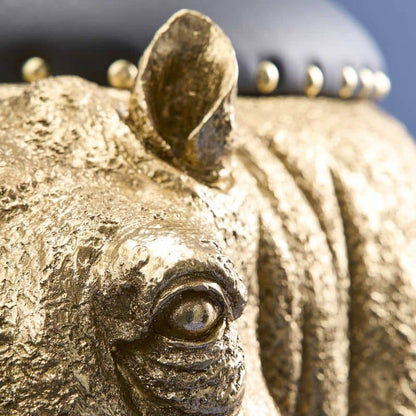 Tabouret HippopotamePatty Potamus Or