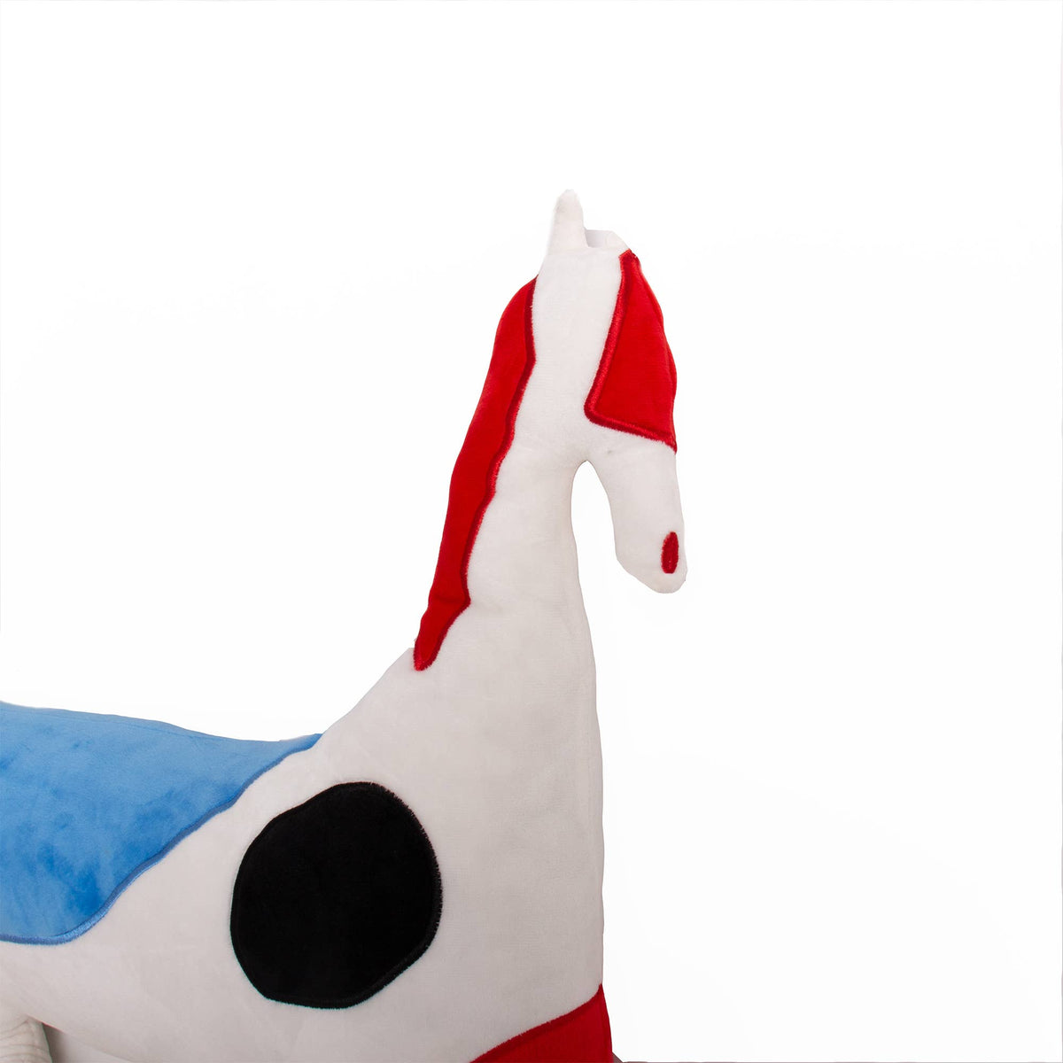 Abstract Horse Cushion by Helio Ferretti