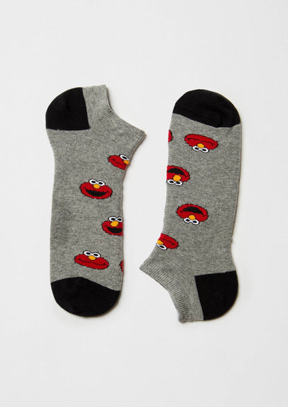 BeSesameStreet Elmo Short Socks