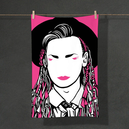 Culture Club “Boy George” Tea Towel