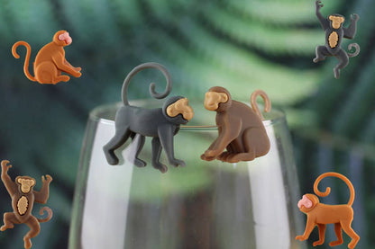 Jungle Glass Markers - Monkeys