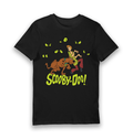 T-shirt adulte Scooby-Doo Scooby et Shaggy effrayés
