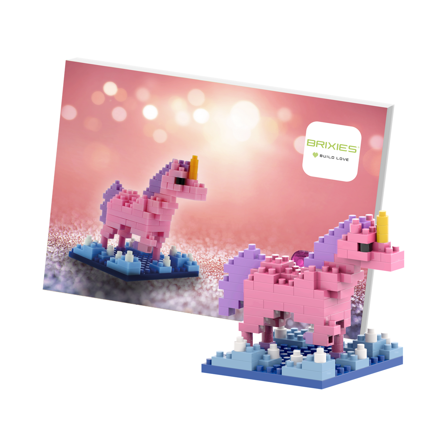 Carte postale BRIXIES licorne