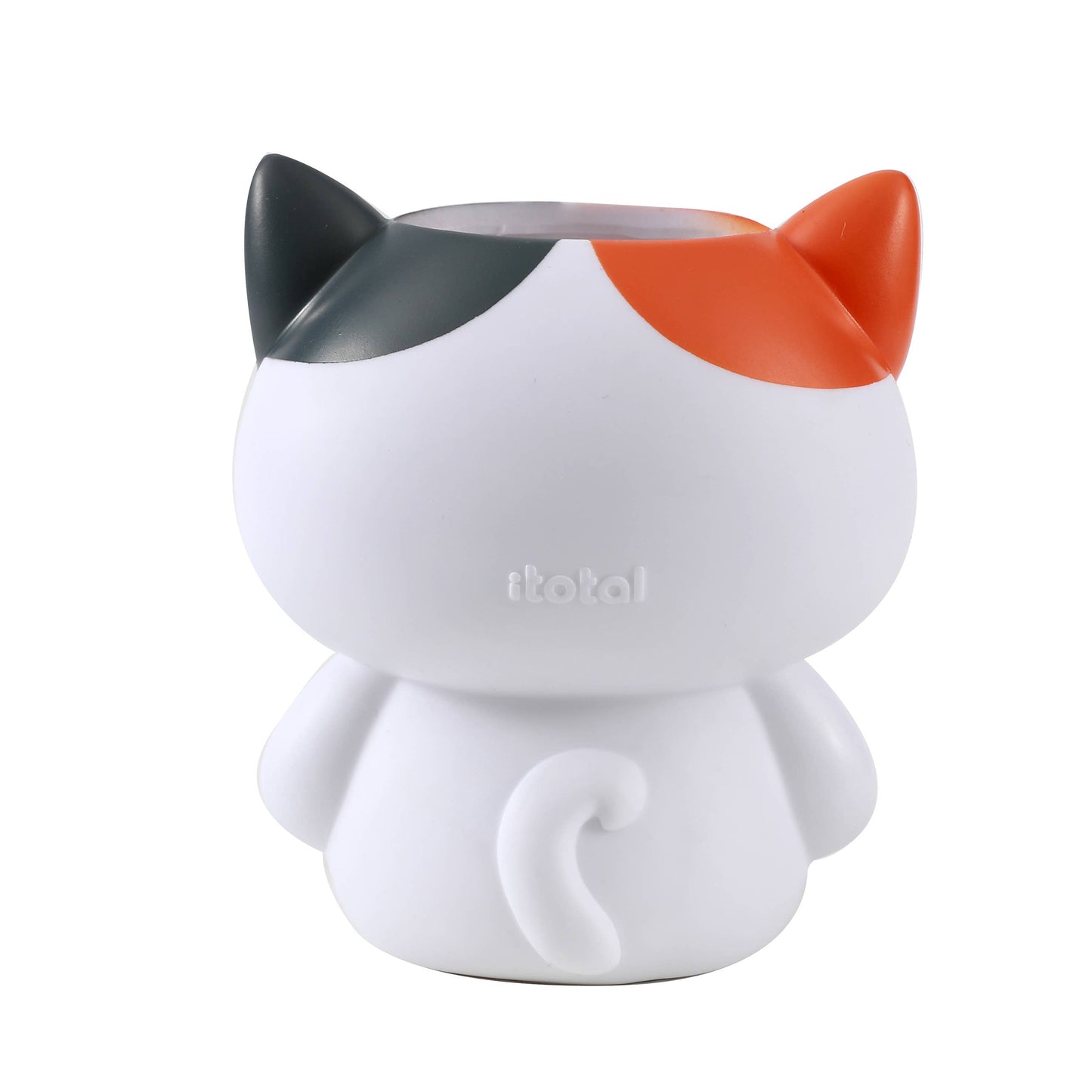 Porte-stylo 3D Orange Cat