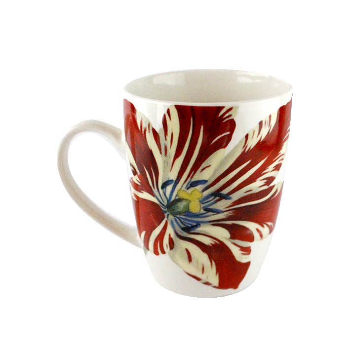Mug with box, Marrel, Tulips, RIJKSMUSEUM