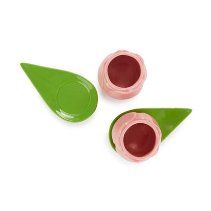 Ensemble de tasses à café Tulipe Rose