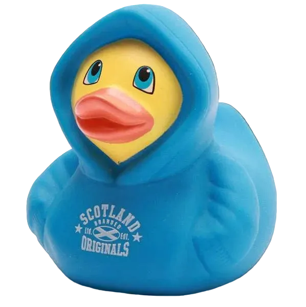 Eendenhoodie Schotland - Blauw