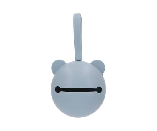 Porte-sucette en silicone Ours océan